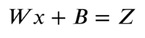 Linear regression in perceptron